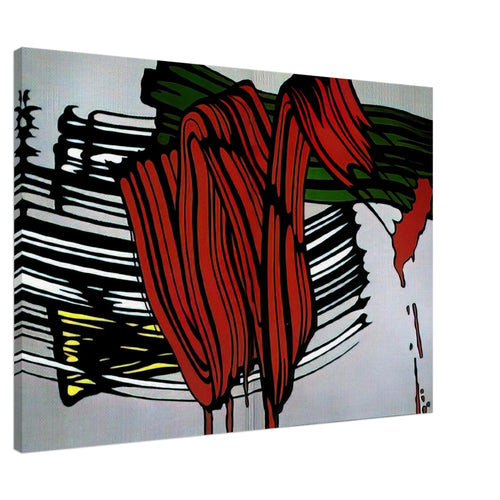 BIG PAINTING NO 6 1965 1 Canvas | Roy Lichtenstein Canvas | Roy Lichtenstein Shop
