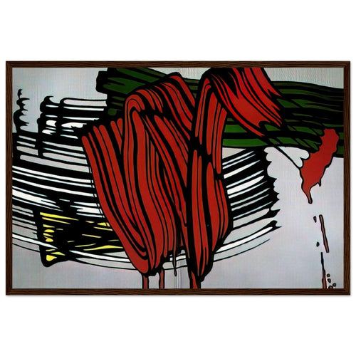 BIG PAINTING NO 6 1965 1 Framed Poster | Roy Lichtenstein Framed Prints Wall Art | Roy Lichtenstein Shop