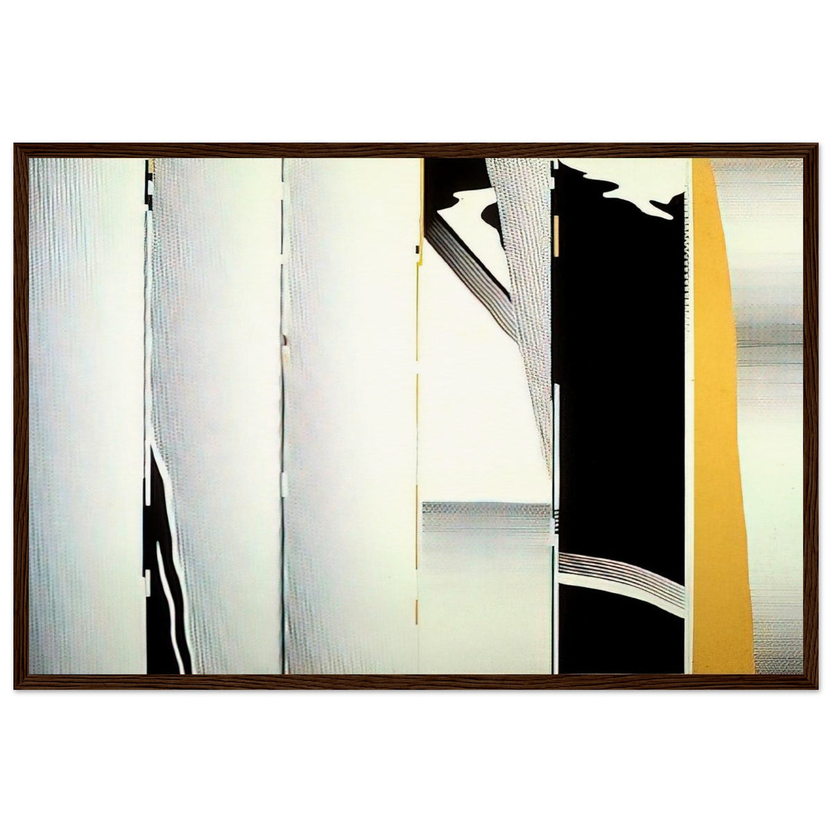 MIRROR SIX PANELS 1 1970 Framed Poster | Roy Lichtenstein Framed Prints Wall Art | Roy Lichtenstein Shop