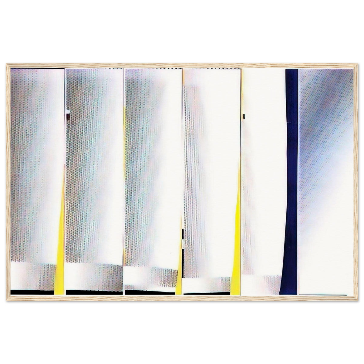 MIRROR SIX PANELS 3 1971 Framed Poster | Roy Lichtenstein Framed Prints Wall Art | Roy Lichtenstein Shop