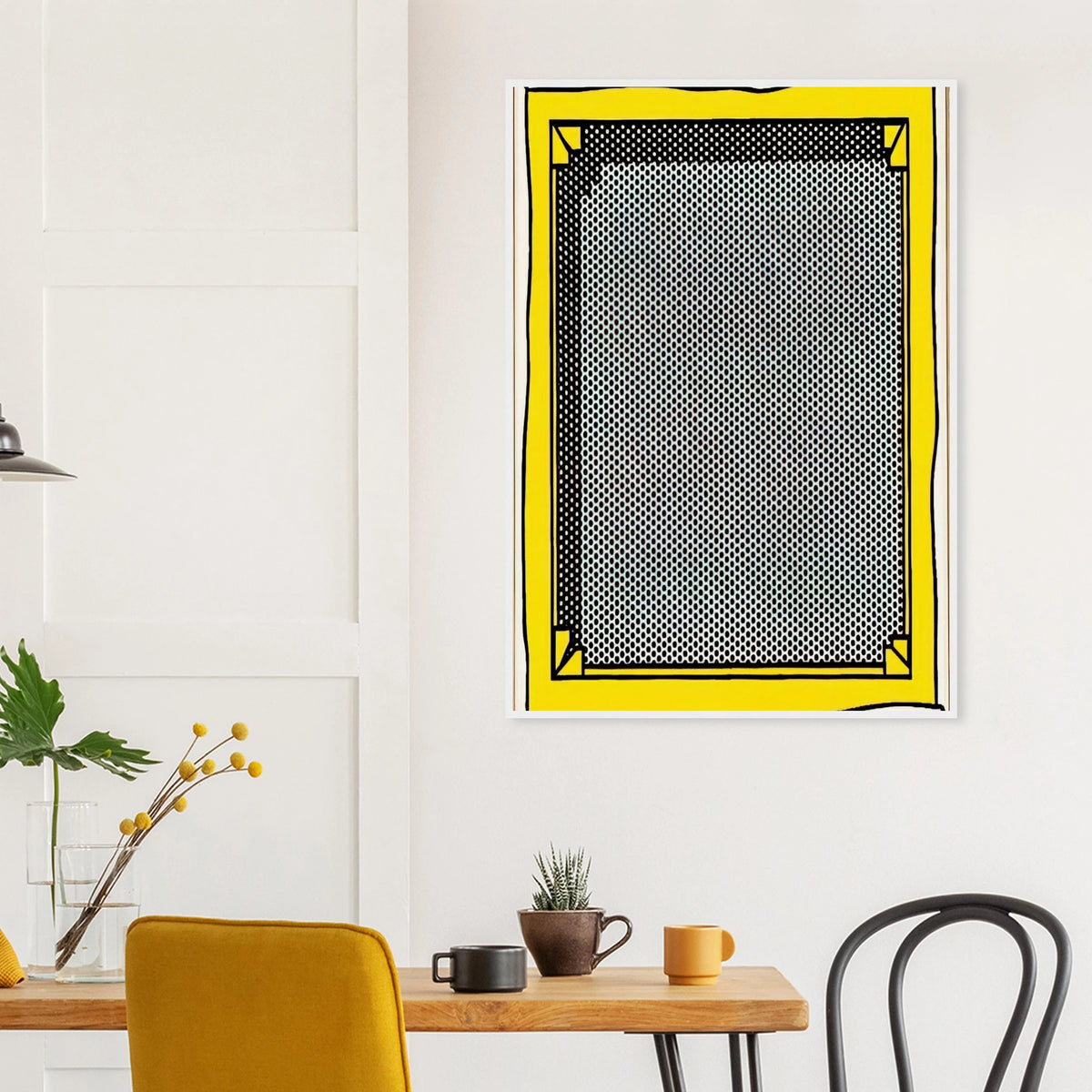 STRETCHER FRAME Framed Poster | Roy Lichtenstein Framed Prints Wall Art | Roy Lichtenstein Shop