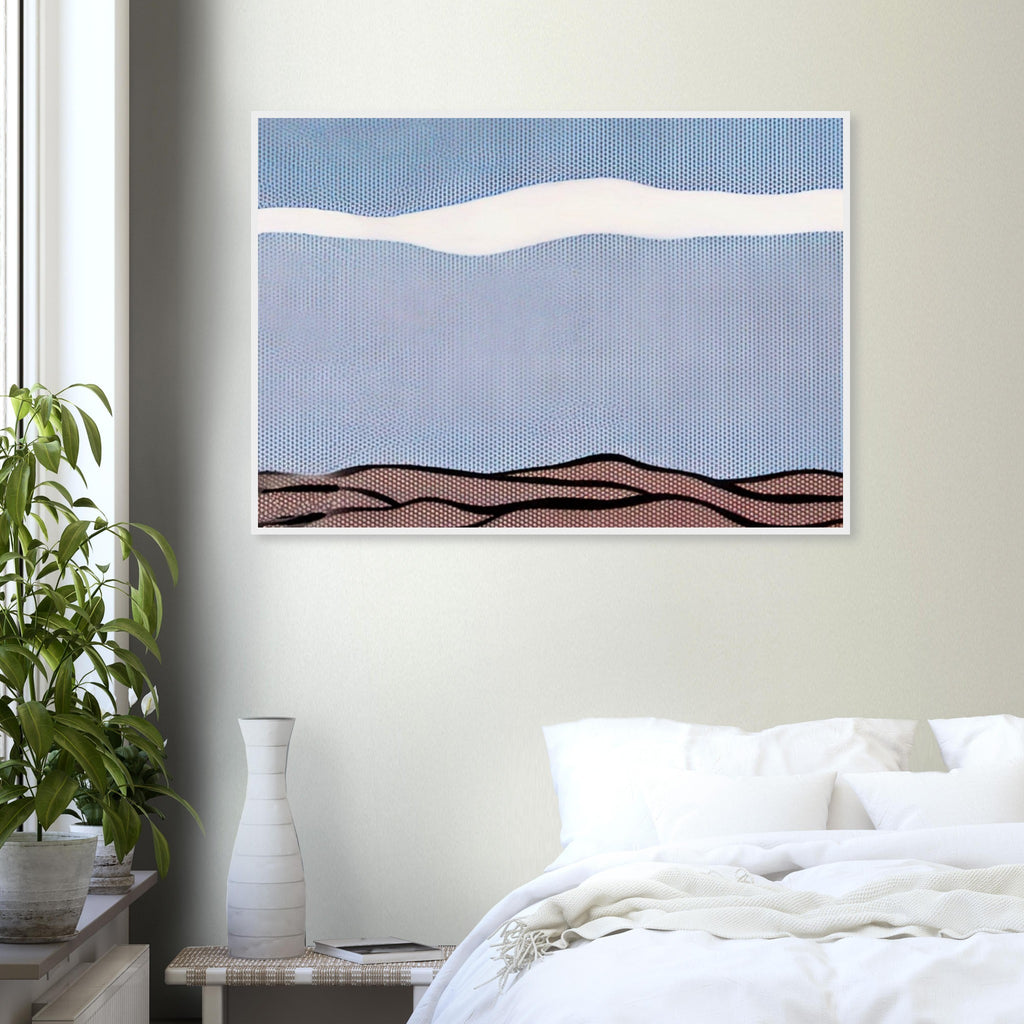 LANDSCAPE 1964 Framed Poster | Roy Lichtenstein Framed Prints Wall Art | Roy Lichtenstein Shop