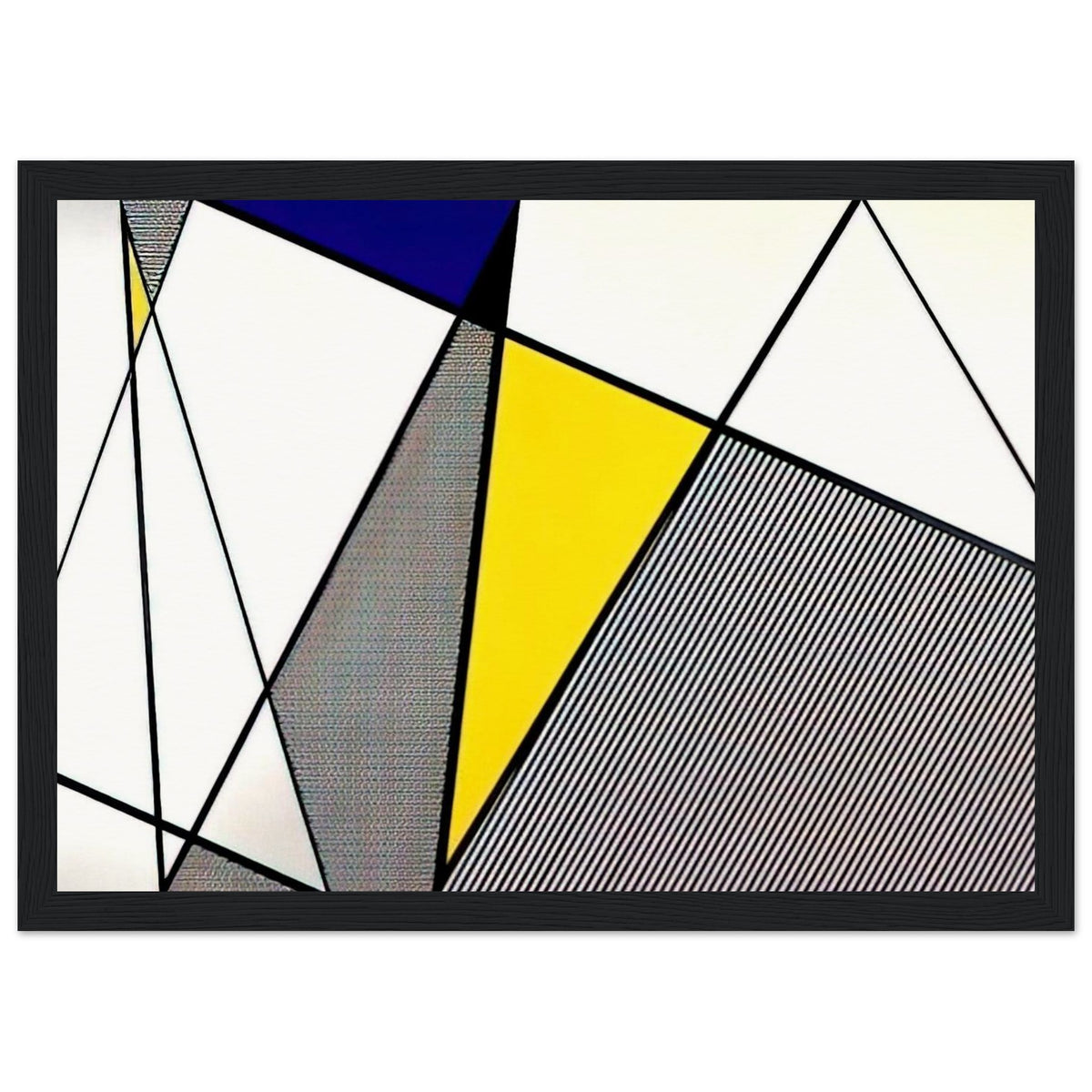 PERFECT PAINTING 1 1985 Framed Poster | Roy Lichtenstein Framed Prints Wall Art | Roy Lichtenstein Shop