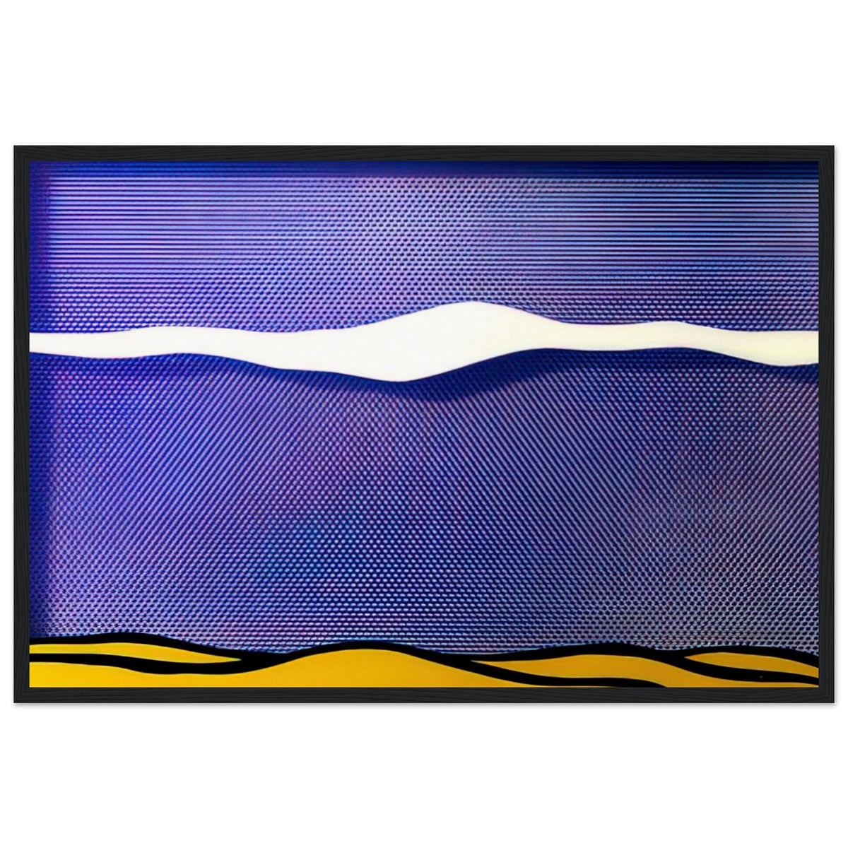 ARCTIC LANDSCAPE 1964 Framed Poster | Roy Lichtenstein Framed Prints Wall Art | Roy Lichtenstein Shop