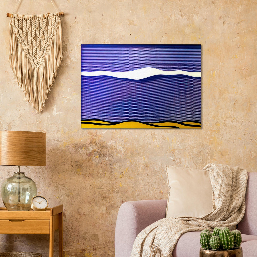 ARCTIC LANDSCAPE 1964 Canvas | Roy Lichtenstein Canvas | Roy Lichtenstein Shop