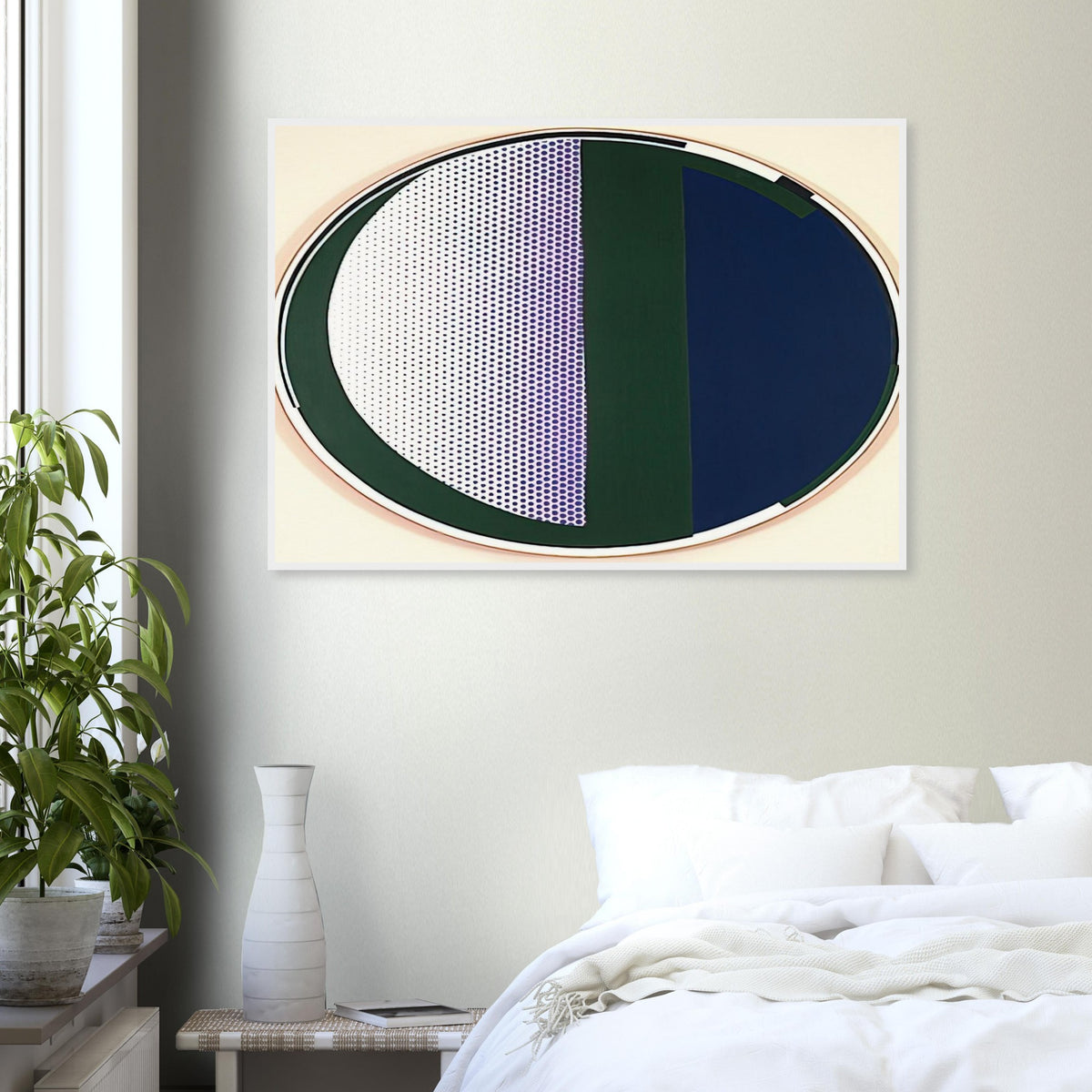 MIRROR 1972 Framed Poster | Roy Lichtenstein Framed Prints Wall Art | Roy Lichtenstein Shop