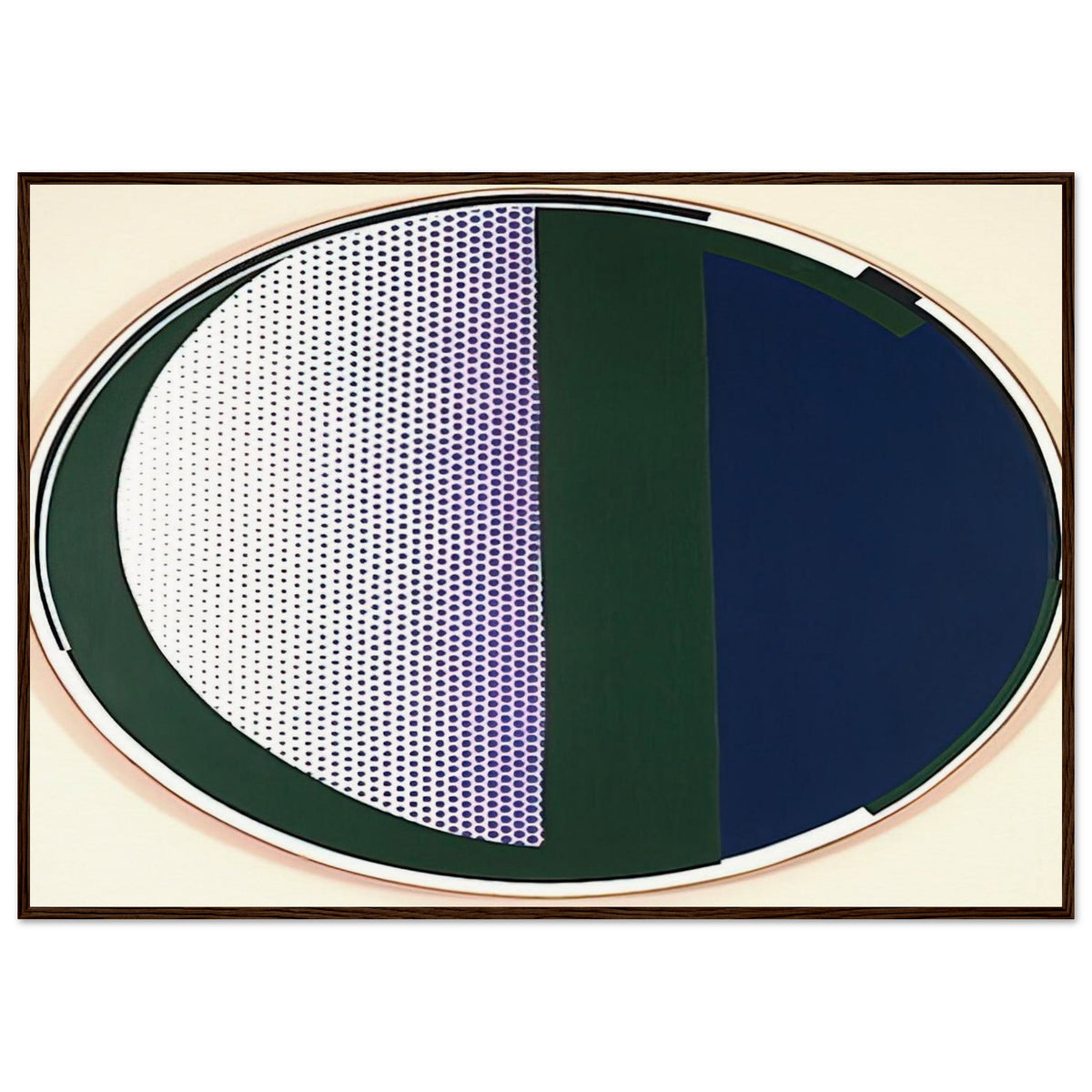 MIRROR 1972 Framed Poster | Roy Lichtenstein Framed Prints Wall Art | Roy Lichtenstein Shop