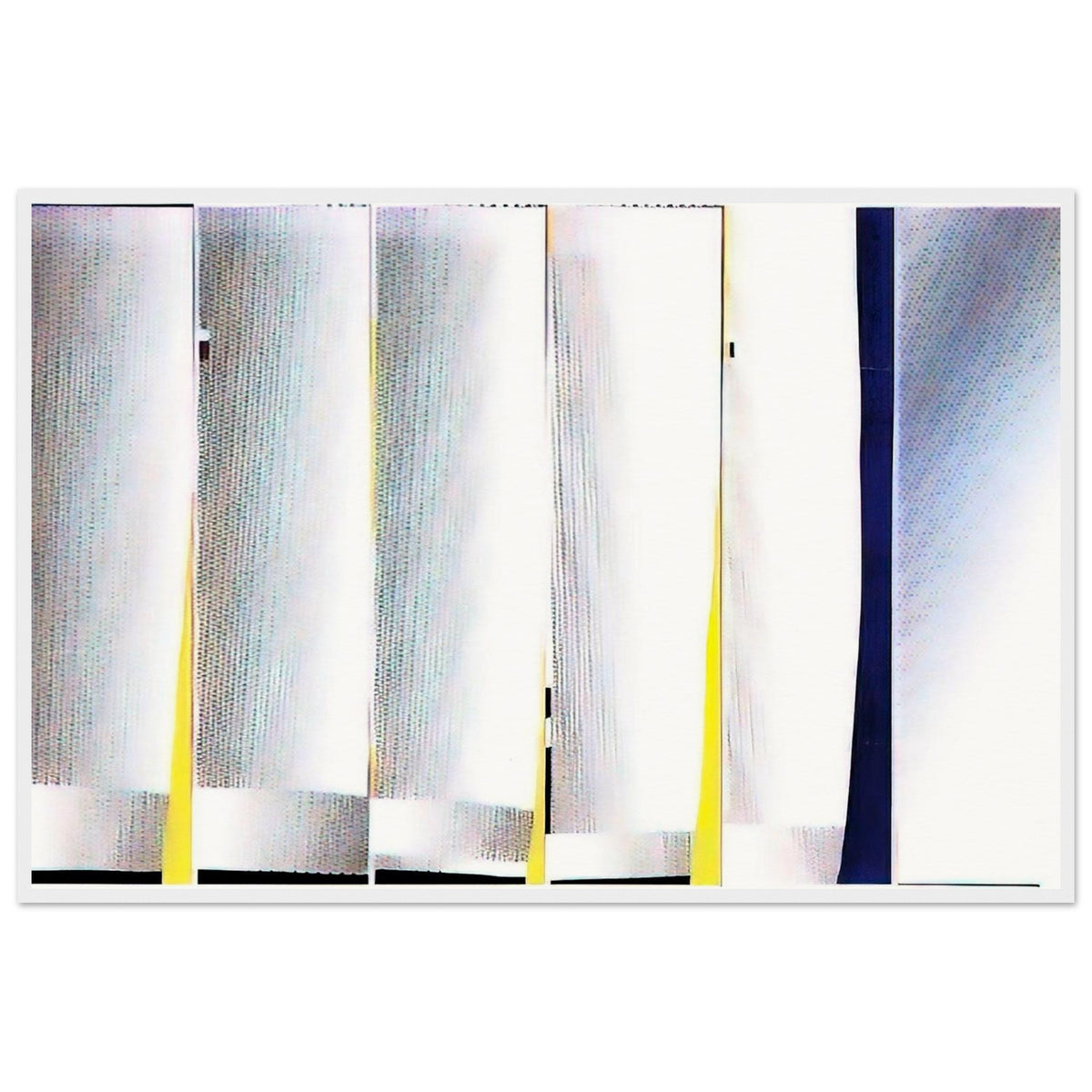 MIRROR SIX PANELS 3 1971 Framed Poster | Roy Lichtenstein Framed Prints Wall Art | Roy Lichtenstein Shop