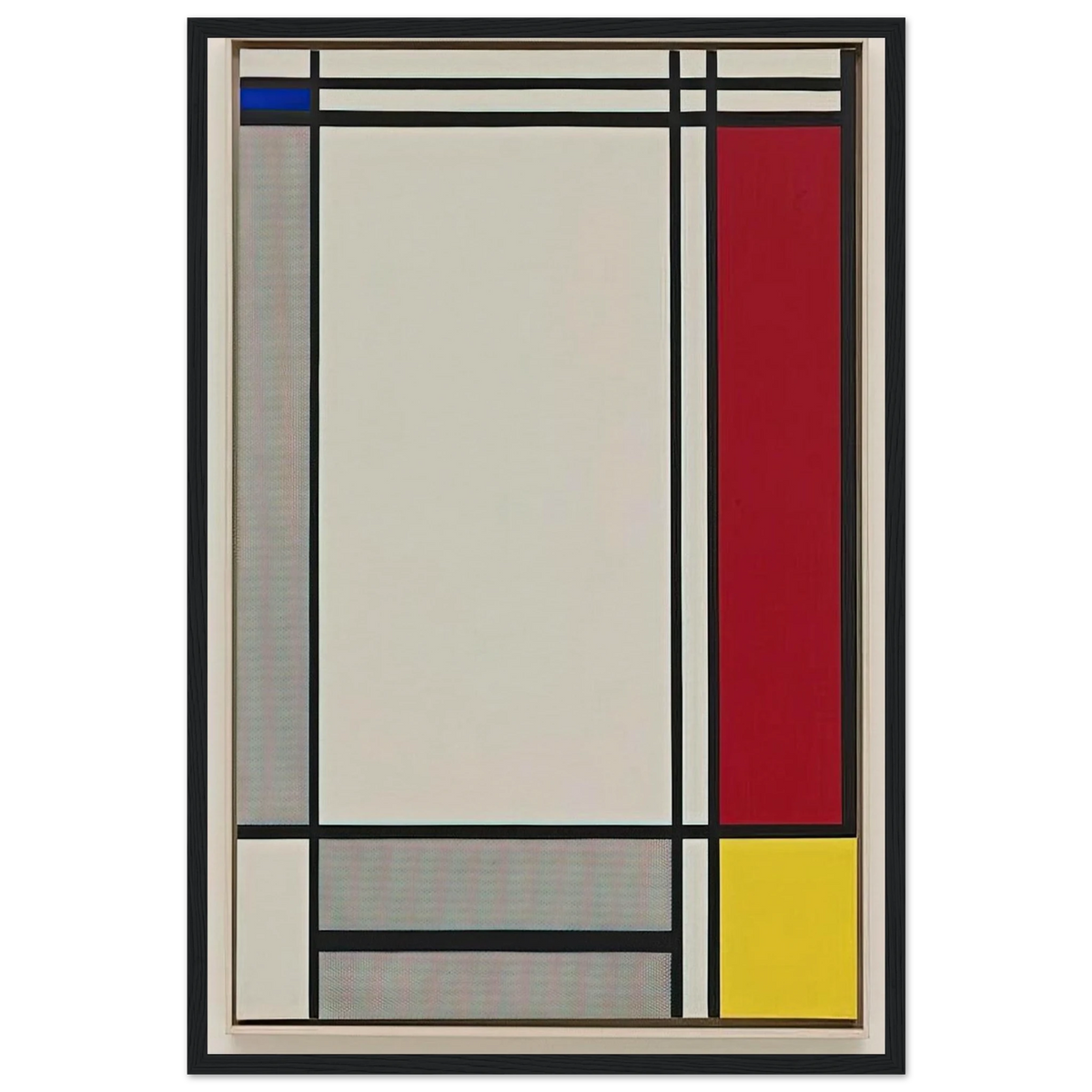 NON OBJECTIVE I 1964 Framed Poster | Roy Lichtenstein Framed Prints Wall Art | Roy Lichtenstein Shop