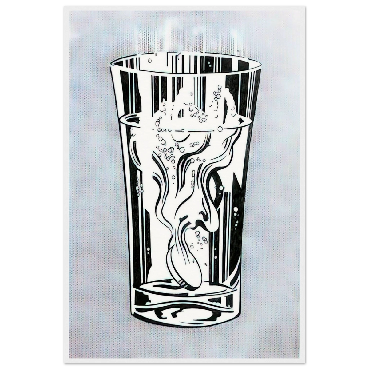 ALKA SELTZER 1966 Framed Poster | Roy Lichtenstein Framed Prints Wall Art | Roy Lichtenstein Shop