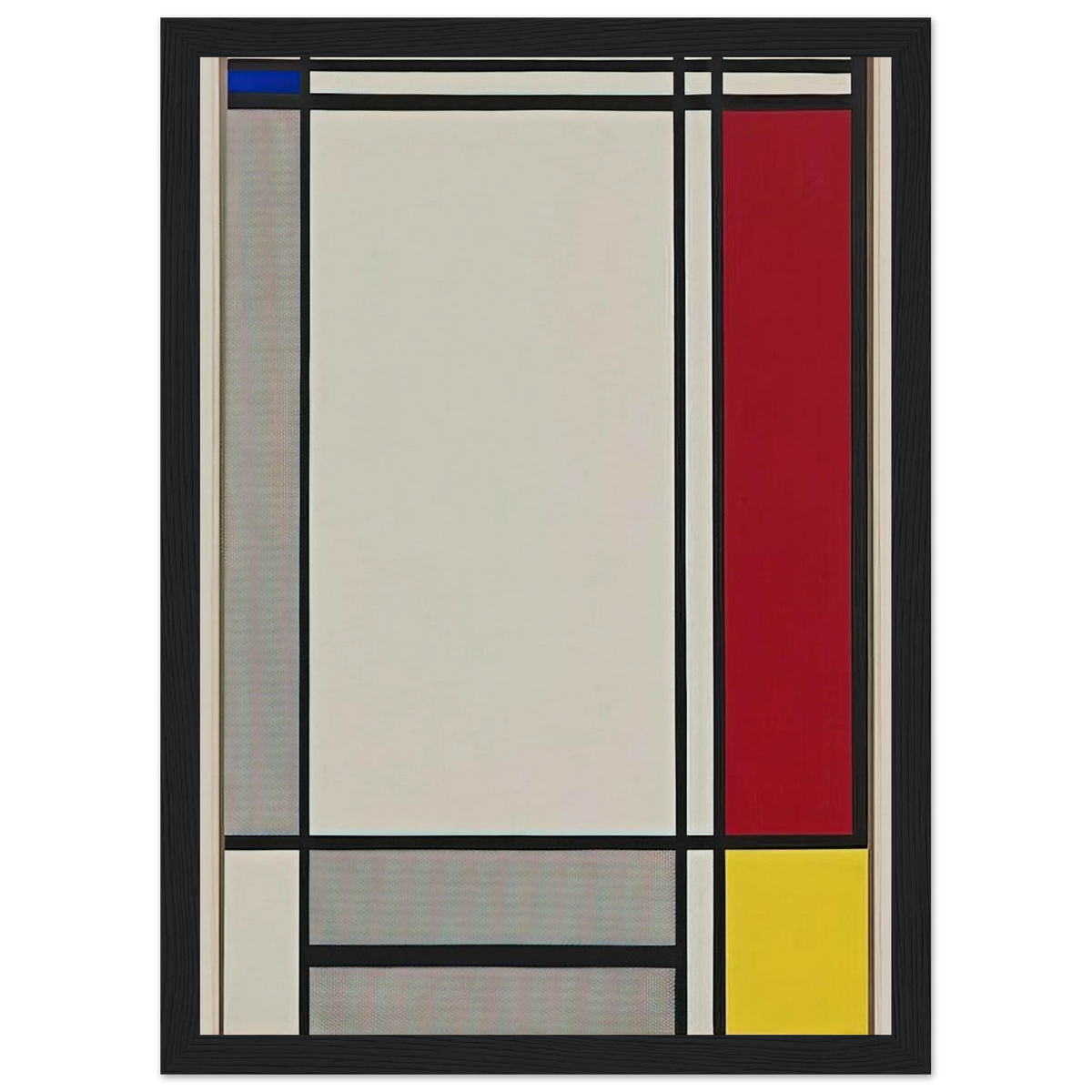 NON OBJECTIVE I 1964 Framed Poster | Roy Lichtenstein Framed Prints Wall Art | Roy Lichtenstein Shop