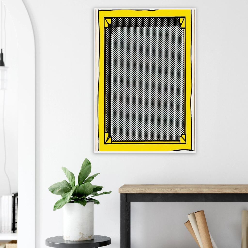 STRETCHER FRAME Framed Poster | Roy Lichtenstein Framed Prints Wall Art | Roy Lichtenstein Shop