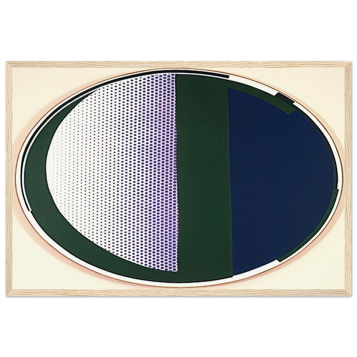 MIRROR 1972 Framed Poster | Roy Lichtenstein Framed Prints Wall Art | Roy Lichtenstein Shop