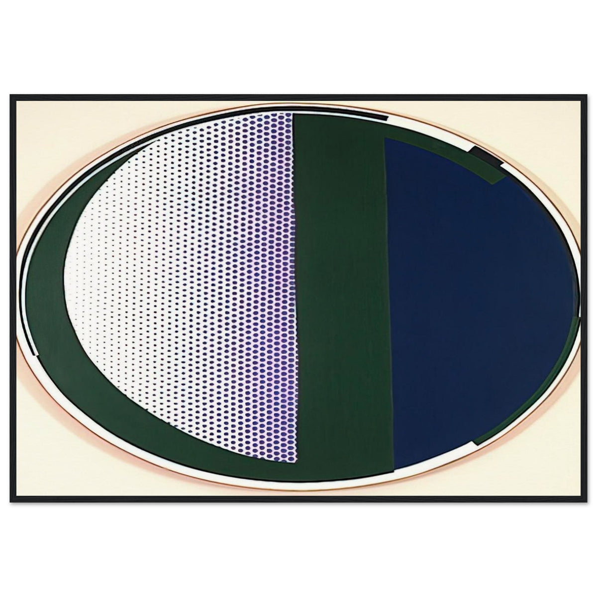 MIRROR 1972 Framed Poster | Roy Lichtenstein Framed Prints Wall Art | Roy Lichtenstein Shop