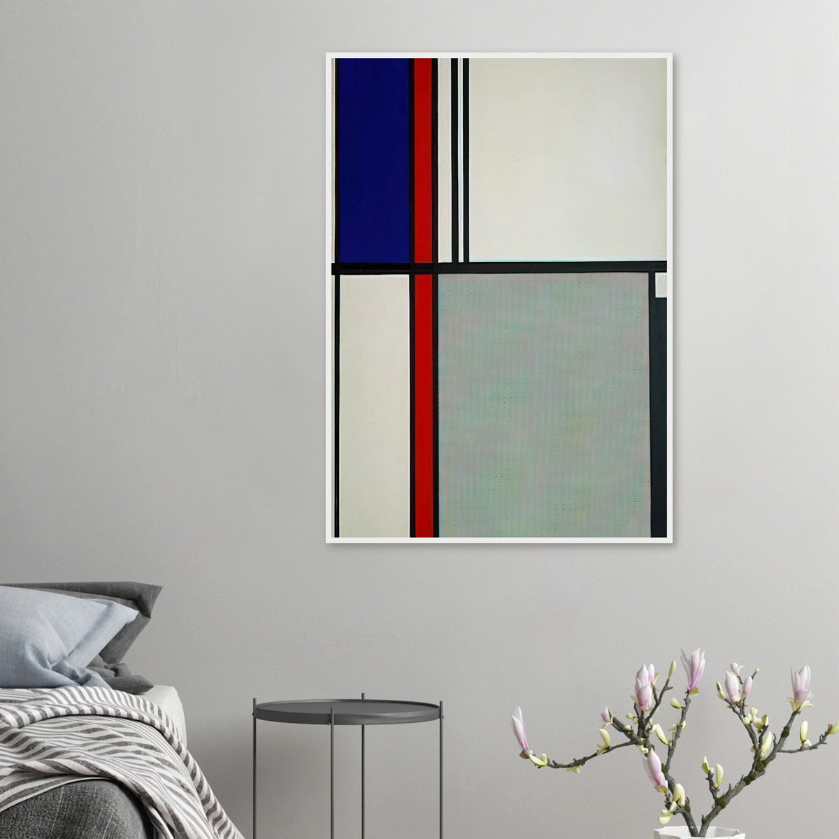 NONOBJECTIVE II 1964 Framed Poster | Roy Lichtenstein Framed Prints Wall Art | Roy Lichtenstein Shop