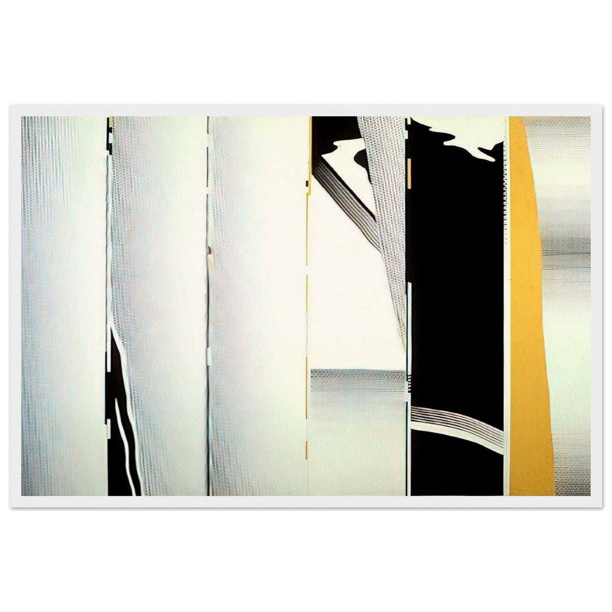 MIRROR SIX PANELS 1 1970 Framed Poster | Roy Lichtenstein Framed Prints Wall Art | Roy Lichtenstein Shop