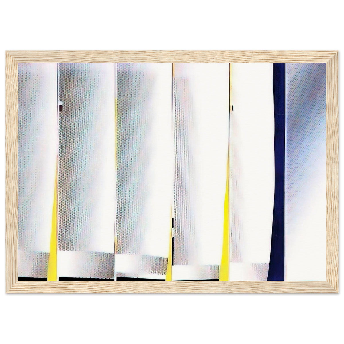MIRROR SIX PANELS 3 1971 Framed Poster | Roy Lichtenstein Framed Prints Wall Art | Roy Lichtenstein Shop