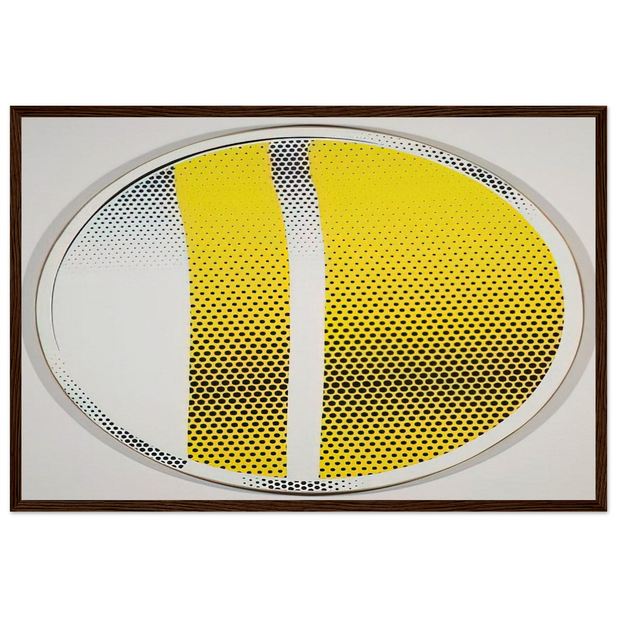 MIRROR 4 1970 3 Framed Poster | Roy Lichtenstein Framed Prints Wall Art | Roy Lichtenstein Shop