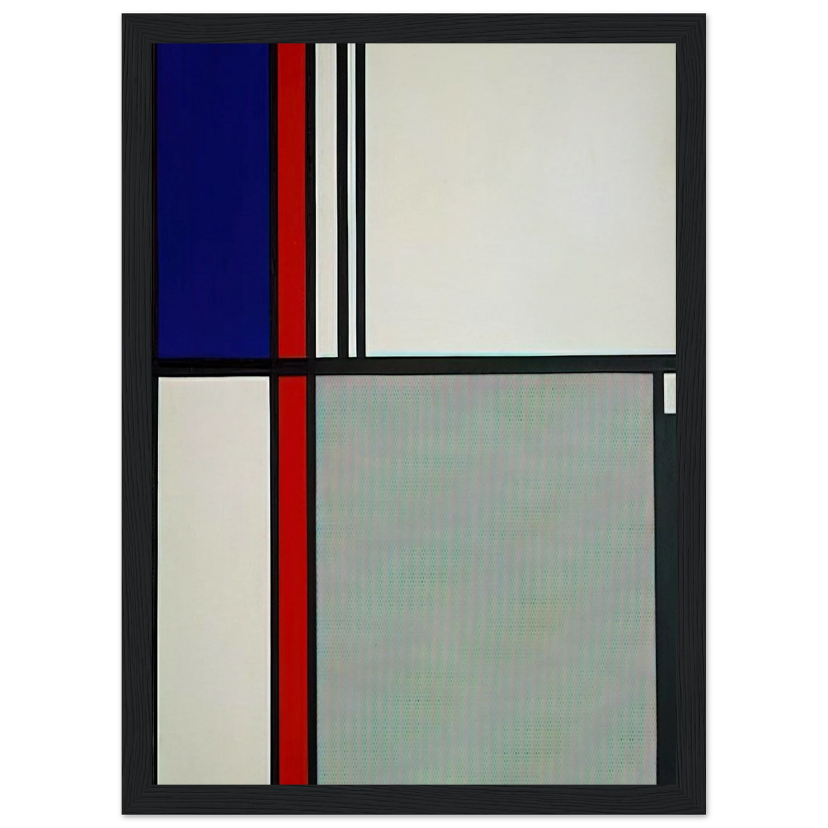 NONOBJECTIVE II 1964 Framed Poster | Roy Lichtenstein Framed Prints Wall Art | Roy Lichtenstein Shop