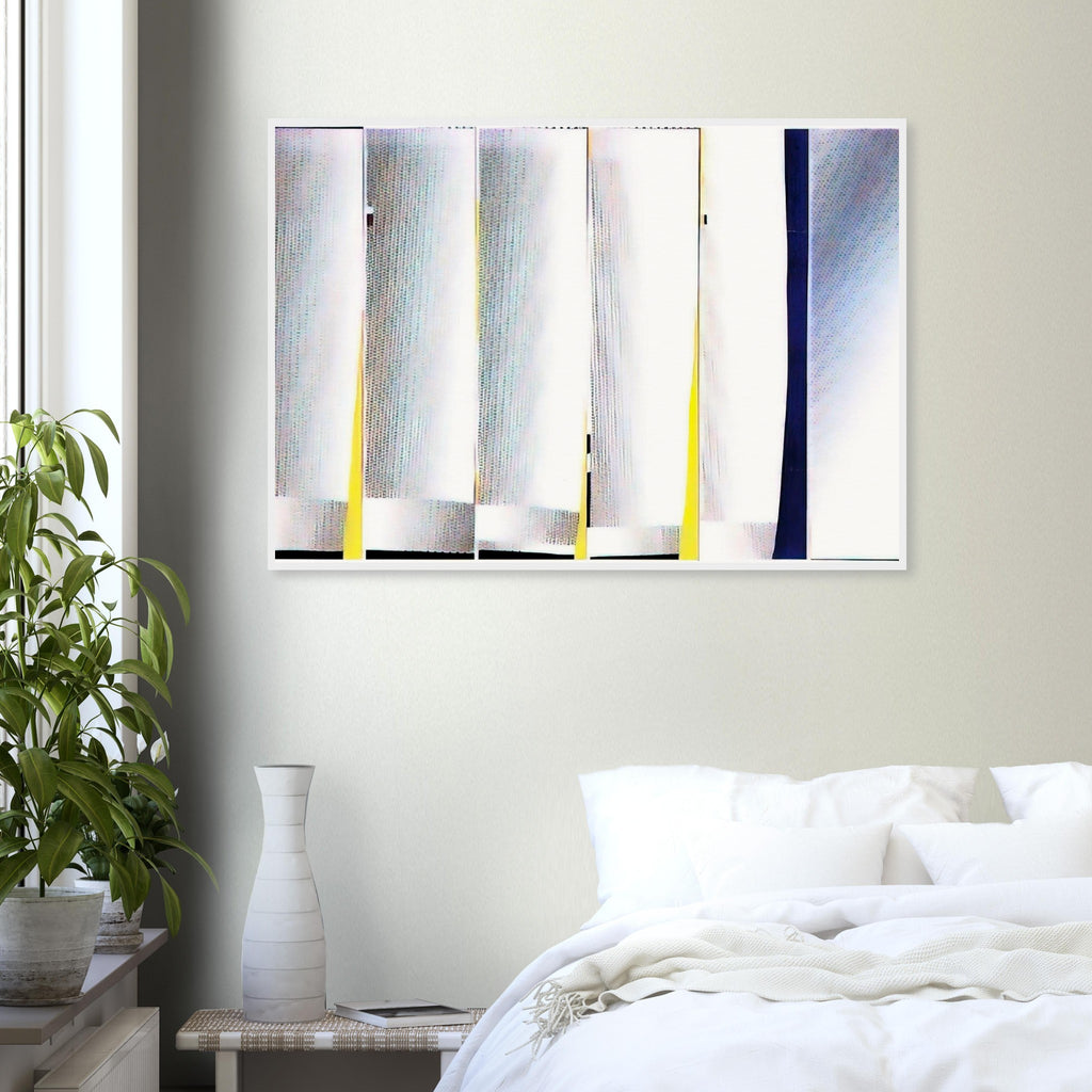 MIRROR SIX PANELS 3 1971 Framed Poster | Roy Lichtenstein Framed Prints Wall Art | Roy Lichtenstein Shop