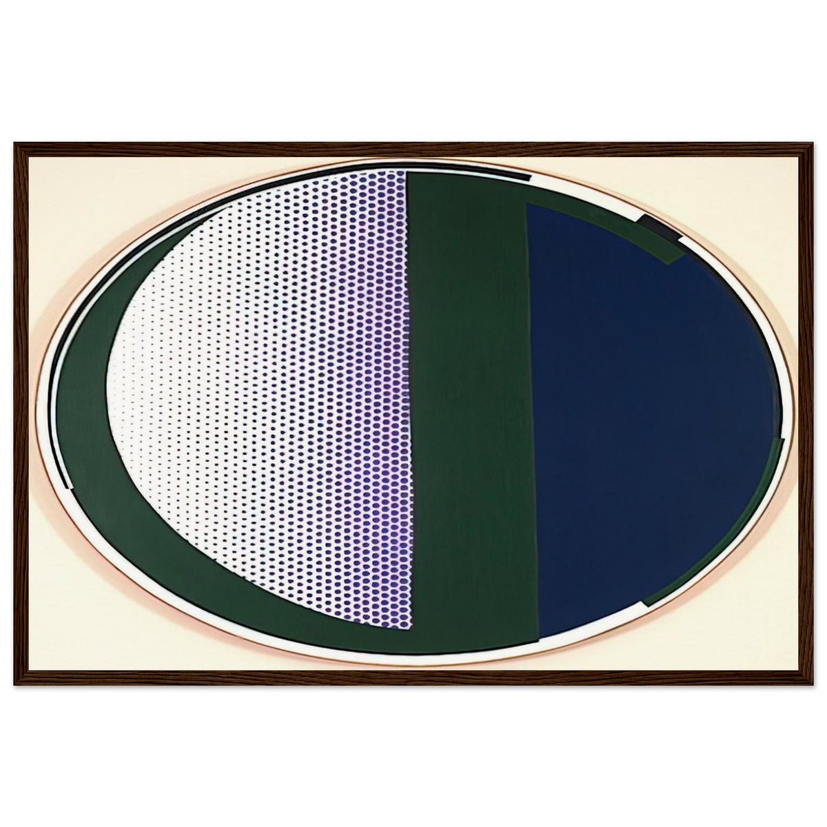 MIRROR 1972 Framed Poster | Roy Lichtenstein Framed Prints Wall Art | Roy Lichtenstein Shop