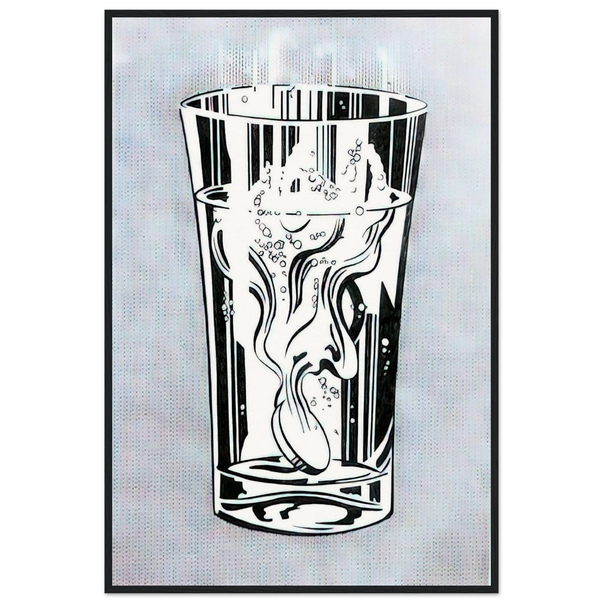 ALKA SELTZER 1966 Framed Poster | Roy Lichtenstein Framed Prints Wall Art | Roy Lichtenstein Shop