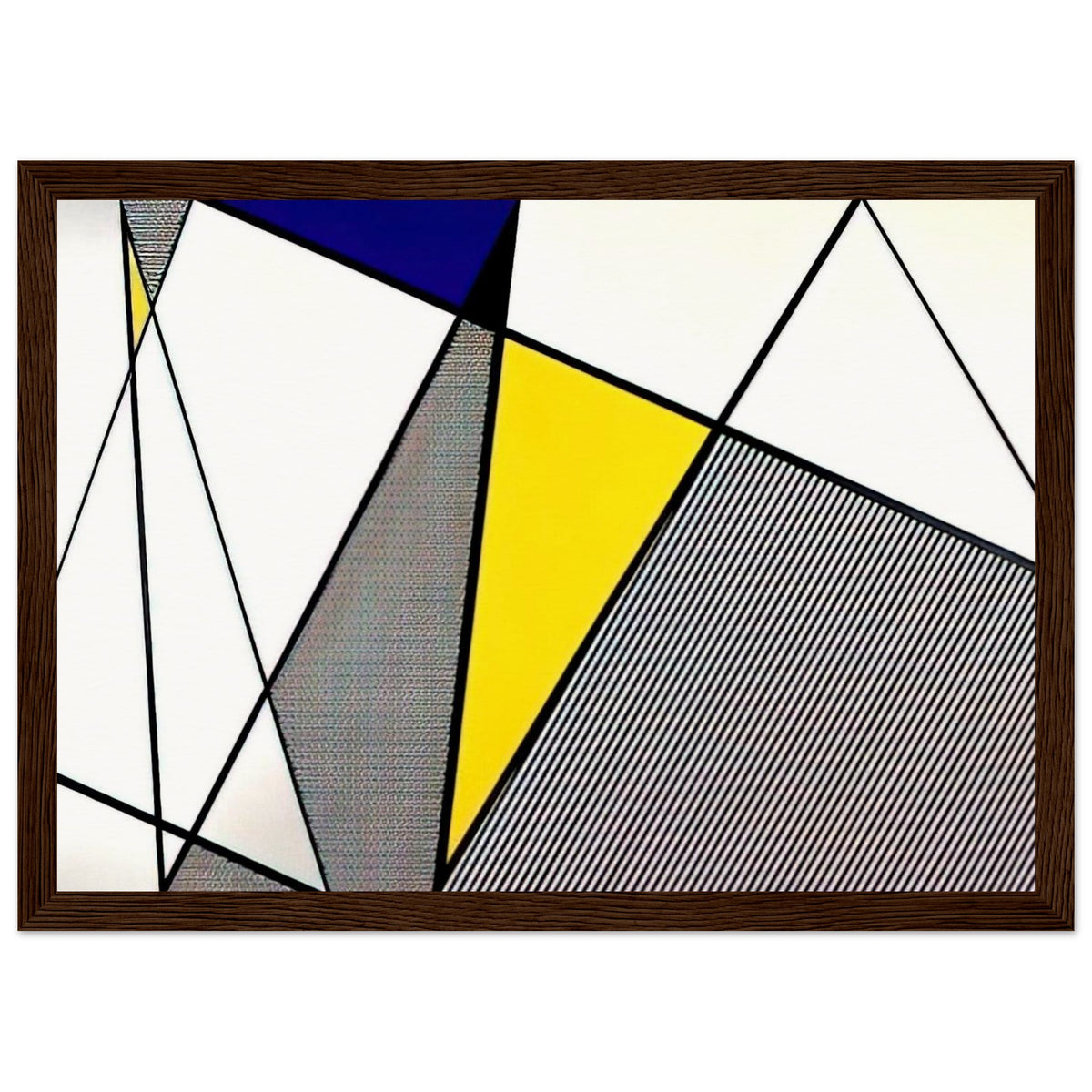PERFECT PAINTING 1 1985 Framed Poster | Roy Lichtenstein Framed Prints Wall Art | Roy Lichtenstein Shop