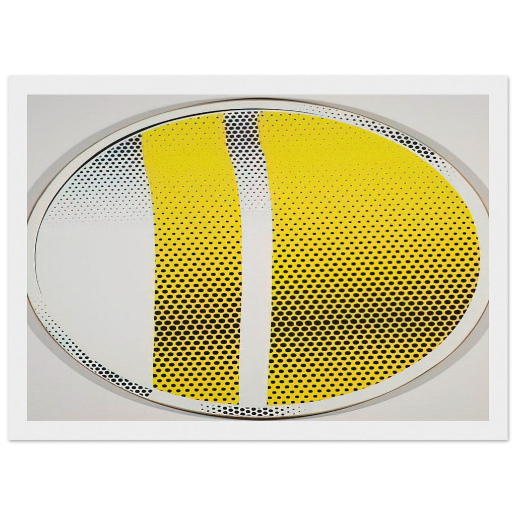 MIRROR 4 1970 3 Framed Poster | Roy Lichtenstein Framed Prints Wall Art | Roy Lichtenstein Shop