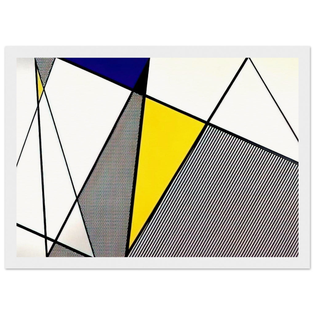 PERFECT PAINTING 1 1985 Framed Poster | Roy Lichtenstein Framed Prints Wall Art | Roy Lichtenstein Shop