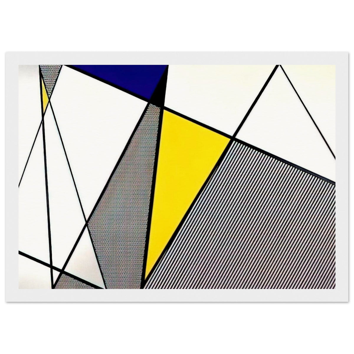 PERFECT PAINTING 1 1985 Framed Poster | Roy Lichtenstein Framed Prints Wall Art | Roy Lichtenstein Shop