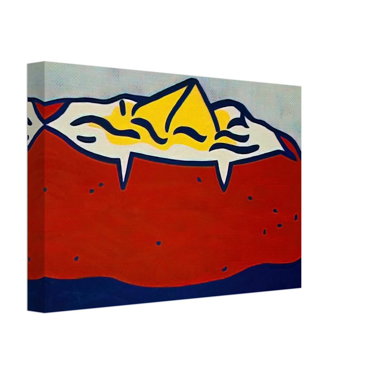 BAKED POTATO 1962 Canvas | Roy Lichtenstein Canvas | Roy Lichtenstein Shop
