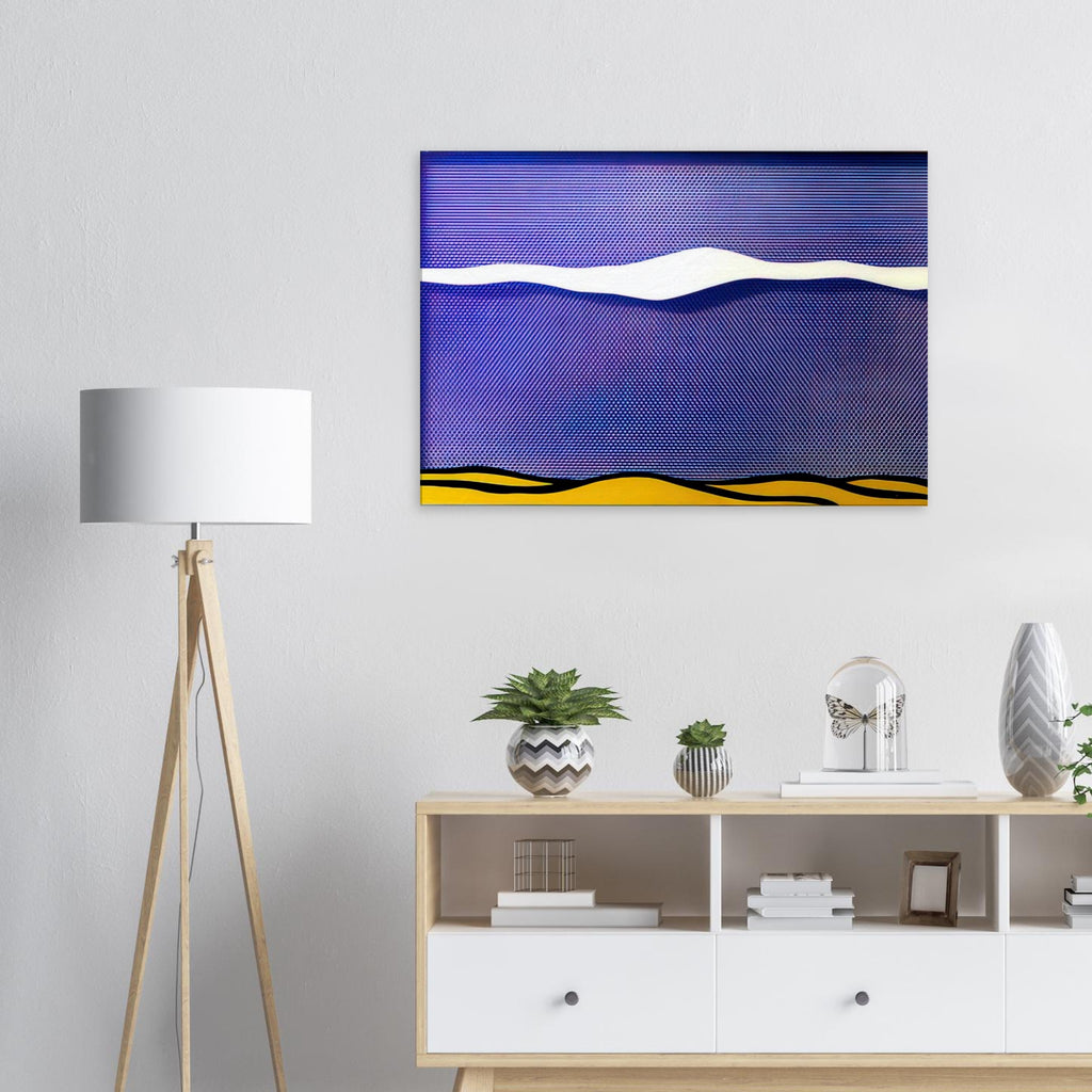 ARCTIC LANDSCAPE 1964 Canvas | Roy Lichtenstein Canvas | Roy Lichtenstein Shop