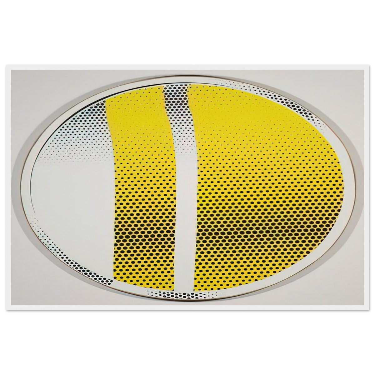 MIRROR 4 1970 3 Framed Poster | Roy Lichtenstein Framed Prints Wall Art | Roy Lichtenstein Shop
