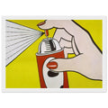 SPRAY 1962 Framed Poster | Roy Lichtenstein Framed Prints Wall Art | Roy Lichtenstein Shop