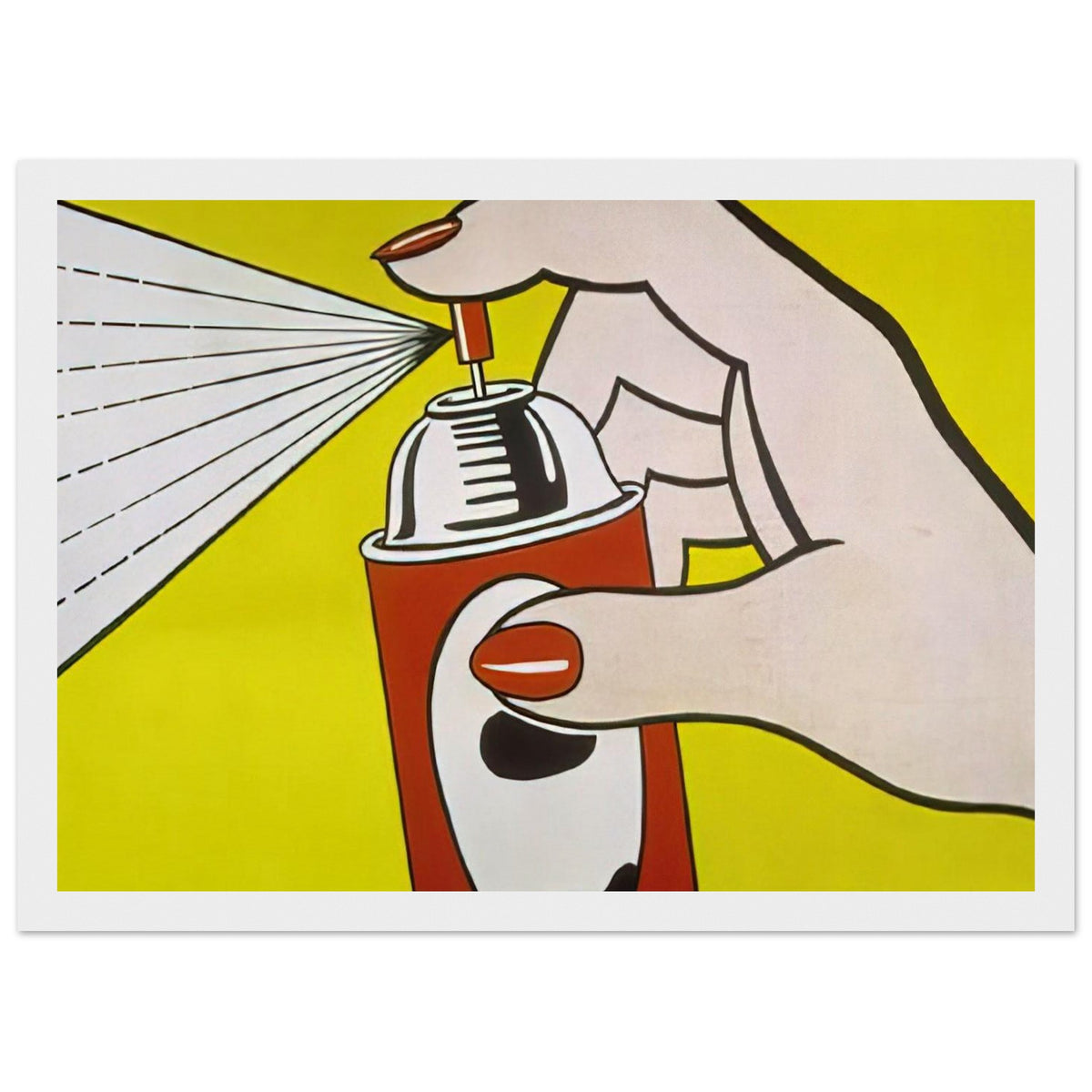 SPRAY 1962 Framed Poster | Roy Lichtenstein Framed Prints Wall Art | Roy Lichtenstein Shop