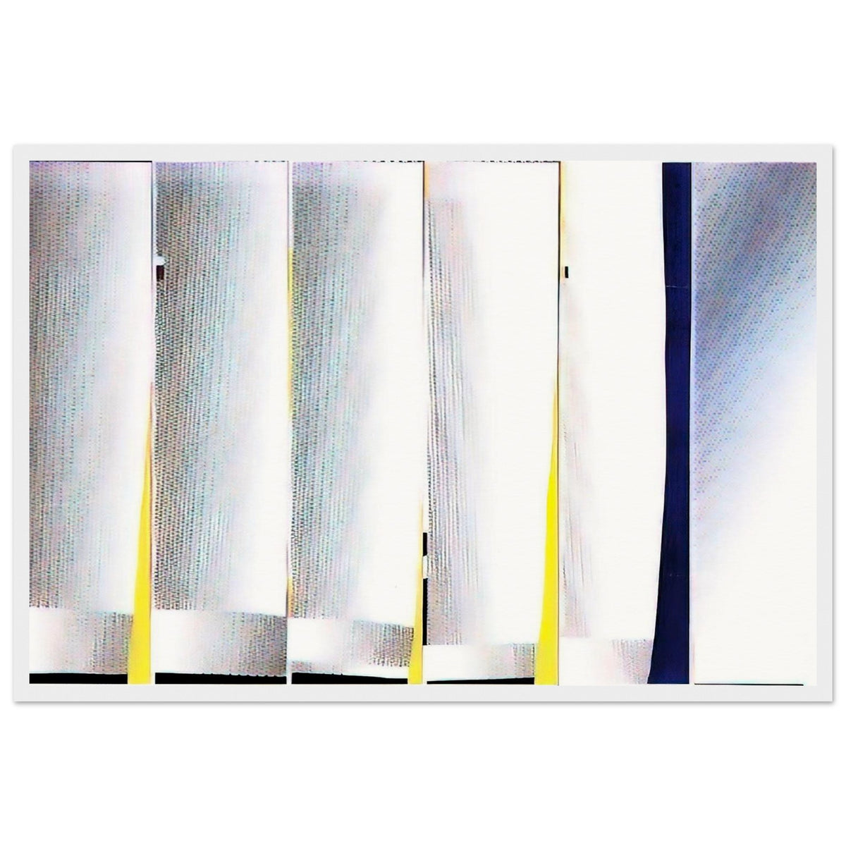 MIRROR SIX PANELS 3 1971 Framed Poster | Roy Lichtenstein Framed Prints Wall Art | Roy Lichtenstein Shop