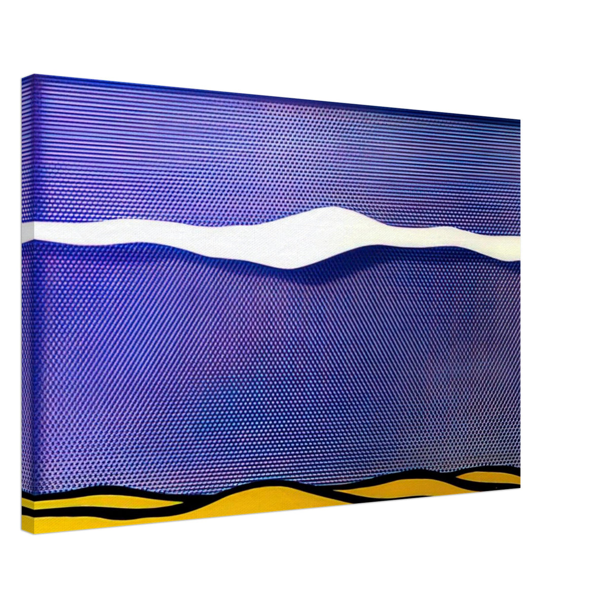 ARCTIC LANDSCAPE 1964 Canvas | Roy Lichtenstein Canvas | Roy Lichtenstein Shop