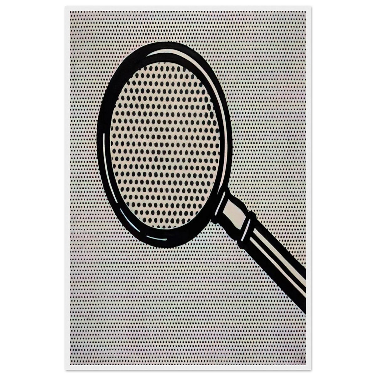 MAGNIFYING GLASS 1963 Framed Poster | Roy Lichtenstein Framed Prints Wall Art | Roy Lichtenstein Shop