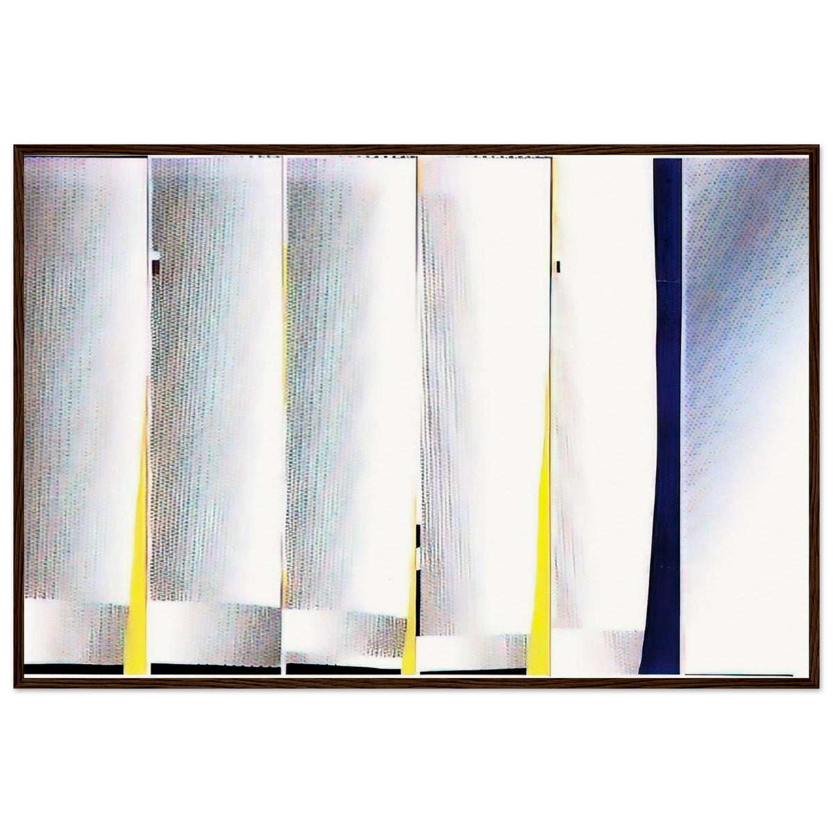 MIRROR SIX PANELS 3 1971 Framed Poster | Roy Lichtenstein Framed Prints Wall Art | Roy Lichtenstein Shop