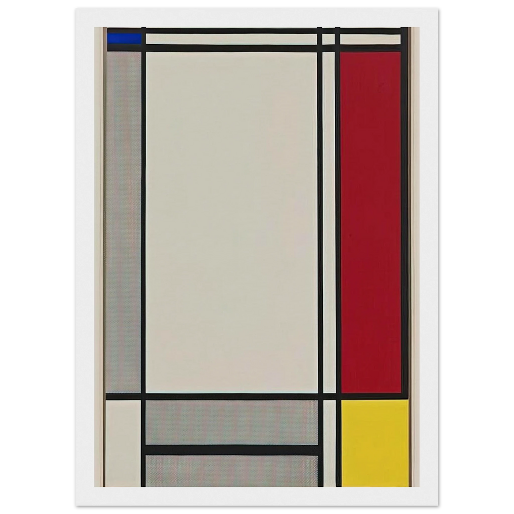 NON OBJECTIVE I 1964 Framed Poster | Roy Lichtenstein Framed Prints Wall Art | Roy Lichtenstein Shop