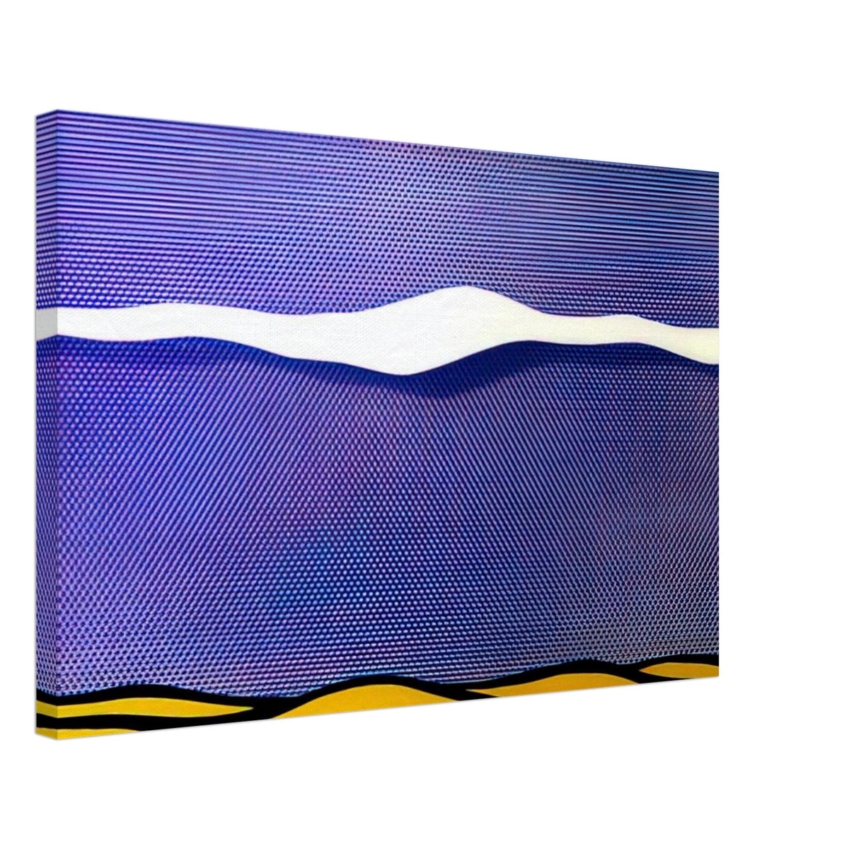 ARCTIC LANDSCAPE 1964 Canvas | Roy Lichtenstein Canvas | Roy Lichtenstein Shop