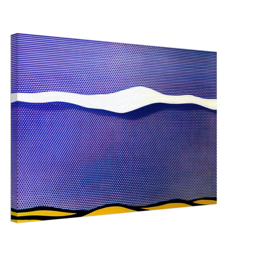 ARCTIC LANDSCAPE 1964 Canvas | Roy Lichtenstein Canvas | Roy Lichtenstein Shop