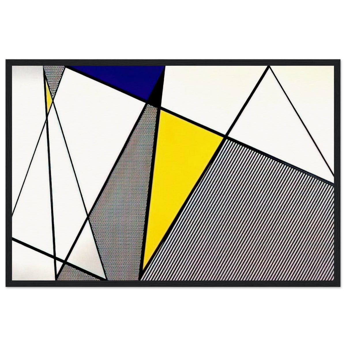 PERFECT PAINTING 1 1985 Framed Poster | Roy Lichtenstein Framed Prints Wall Art | Roy Lichtenstein Shop