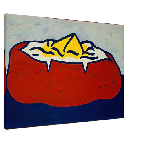 BAKED POTATO 1962 Canvas | Roy Lichtenstein Canvas | Roy Lichtenstein Shop