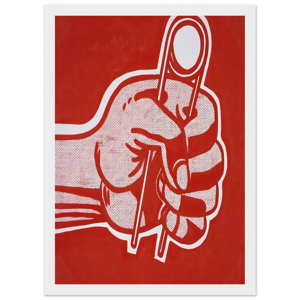 THE GRIP 1962 Framed Poster | Roy Lichtenstein Framed Prints Wall Art | Roy Lichtenstein Shop