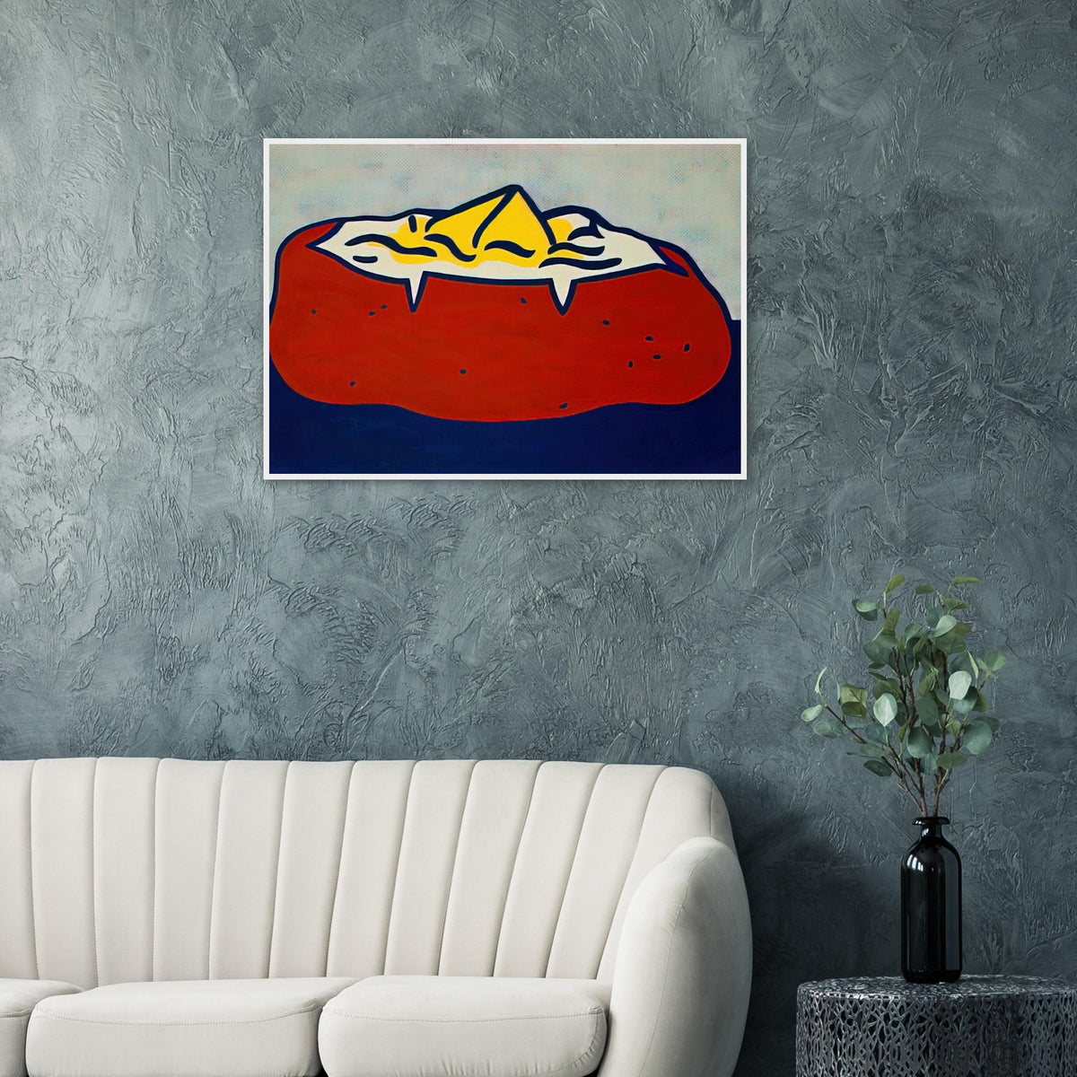 BAKED POTATO 1962 Framed Poster | Roy Lichtenstein Framed Prints Wall Art | Roy Lichtenstein Shop