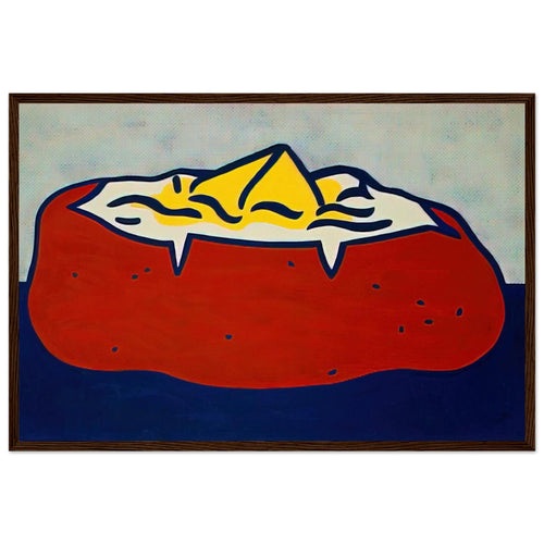 BAKED POTATO 1962 Framed Poster | Roy Lichtenstein Framed Prints Wall Art | Roy Lichtenstein Shop