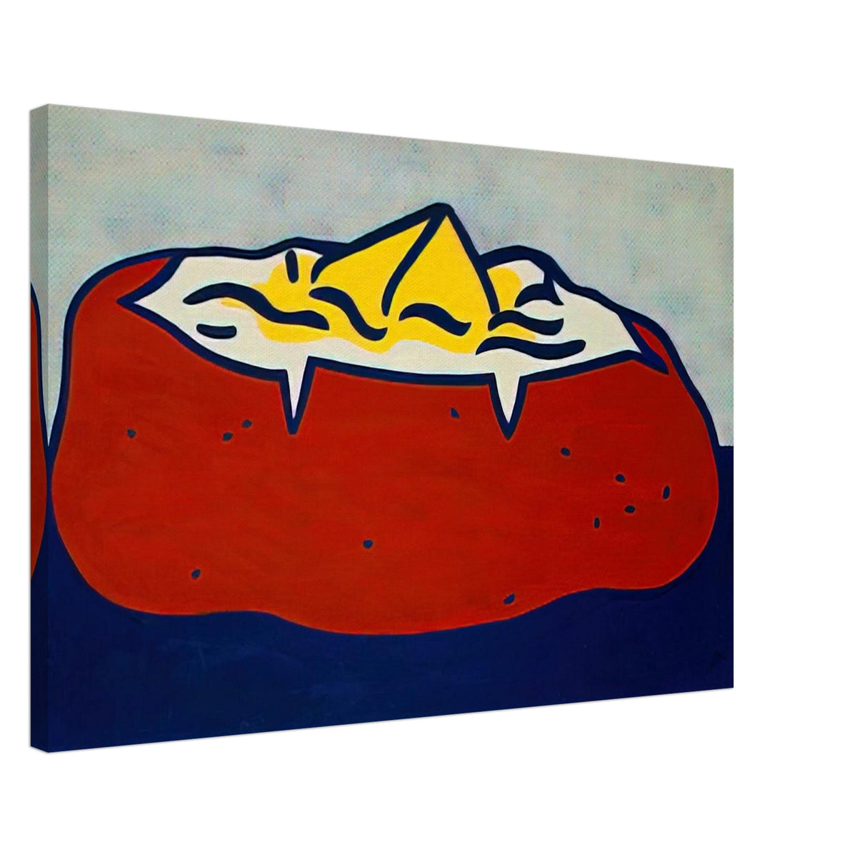 BAKED POTATO 1962 Canvas | Roy Lichtenstein Canvas | Roy Lichtenstein Shop