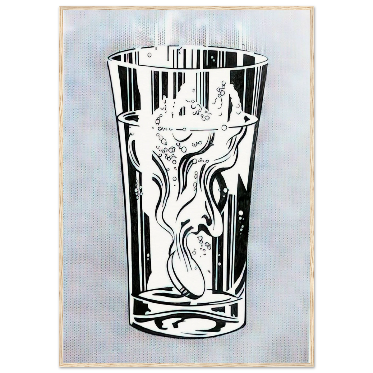 ALKA SELTZER 1966 Framed Poster | Roy Lichtenstein Framed Prints Wall Art | Roy Lichtenstein Shop