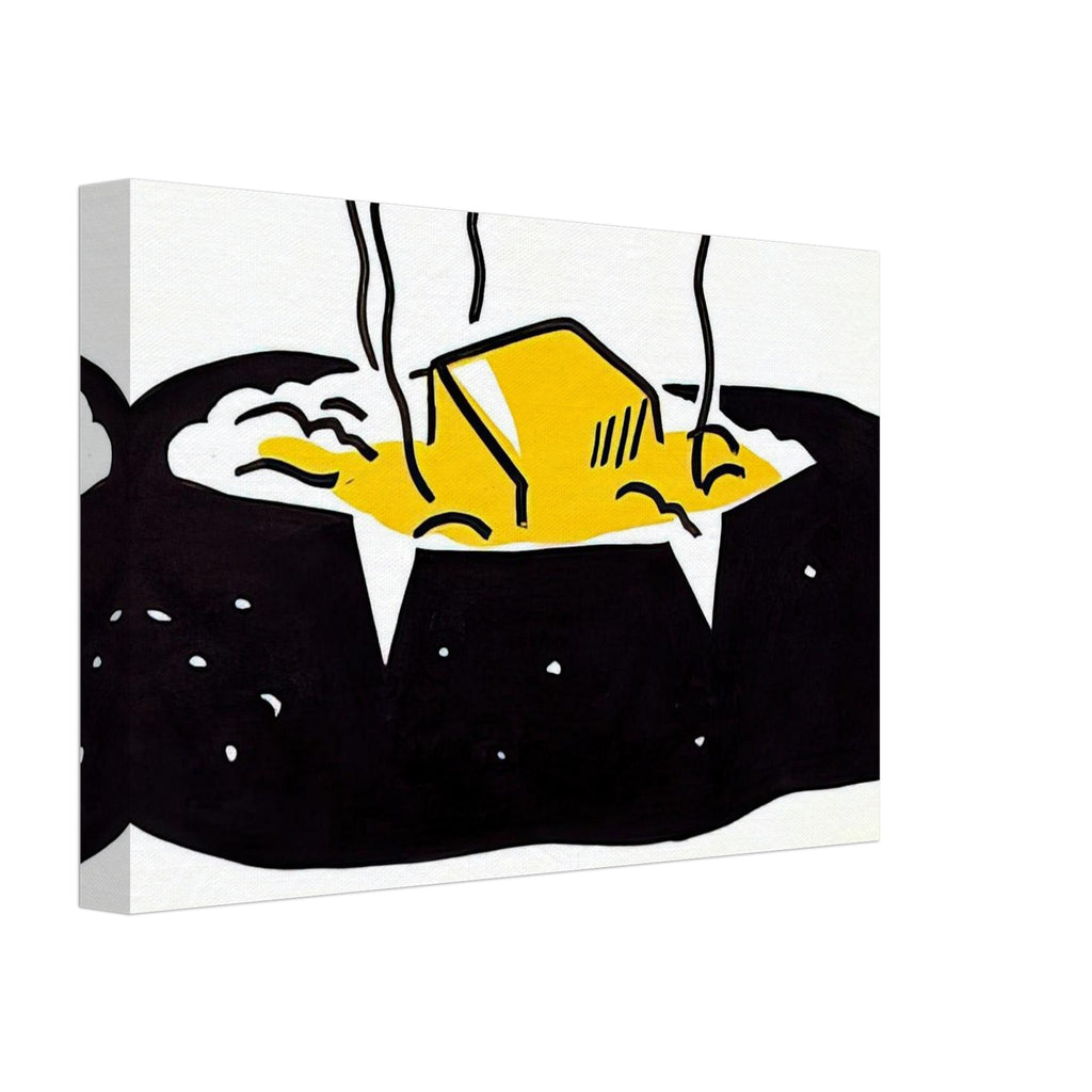 BAKED POTATO 1962 1 Canvas | Roy Lichtenstein Canvas | Roy Lichtenstein Shop